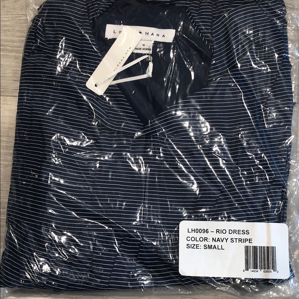 Loyal Hana  Navy Stripe Women’s Dress